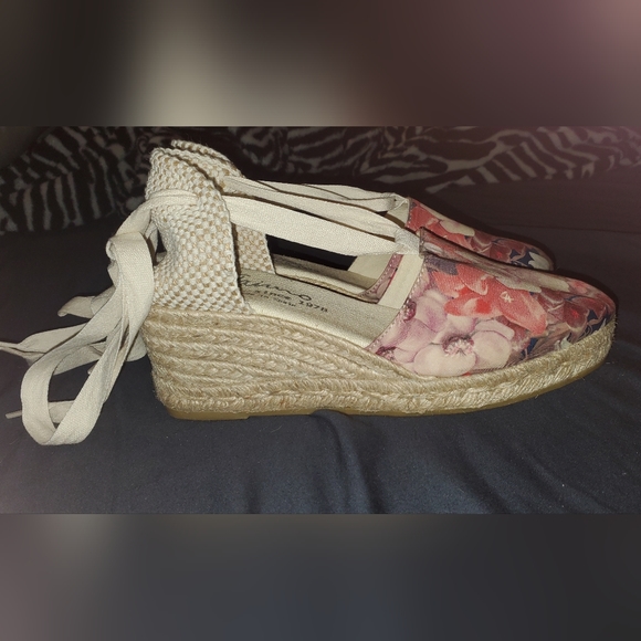 Gaimo roundy wedge espadrille sandle - Picture 3 of 5